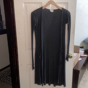 LA Hearts Women’s light Duster sweater